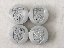 Porsche Nabendeckel Nabenkappen Metall Alu Sandgestrahlt 911 924 928 944 968 RAR