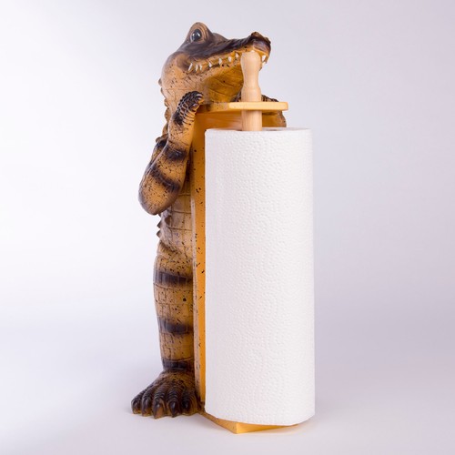Küchenrollenhalter krokodil - küchenrollenhalter,