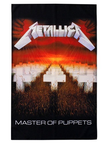 Metallica textile flag master - metallica,