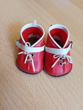 Puppenschuhe rot sehr guter - rot,