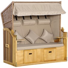 Strandkorb sitzer - strandkorb, 3-sitzer