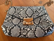 DAMEN MÄDCHEN HANDTASCHE SCHULTERTASCHE CROSSBODY ***MANGO***SCHLANGENOPtik***