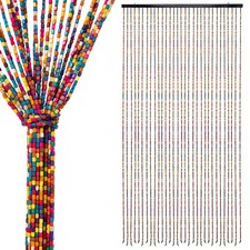 Holz Perlen Tür Vorhang 180 x