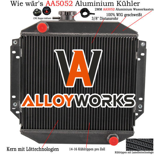 Rows kühler für ford - 2,