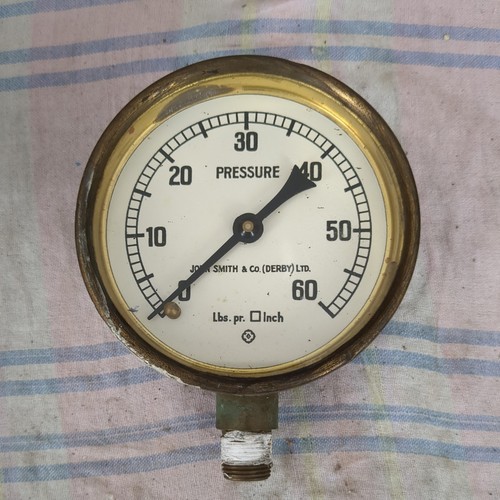 Vintage messing manometer - vintage,