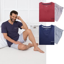 Herren nachtwäsche pyjama - herren,