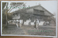 Bauernhof Gehöft Schönberger Oberbayern Niederbayern Waldlerhaus? Fotokarte 1937