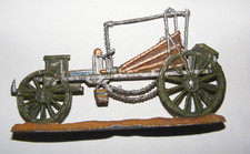Zinnfiguren Locomobil Oldtimer Auto Automobil vor 1900 80mm teil-bemalt