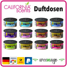 Lufterfrischer Auto CALIFORNIA SCENTS  Pkw Camper Wohnung Haus Keller DUFT DOSE