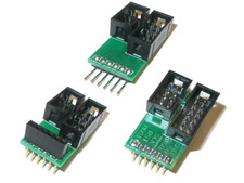 ISP Breakout Breadboard Adapter Wannenstecker 10 <--> 6 pol Programmieradapter