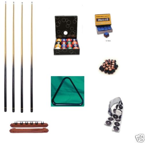 Billard komplett set mit 4 - billard,