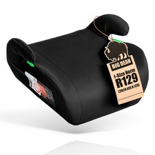 Kindersitzerhöhung nach neuster i-Size Norm R129 Schwarz Sitzerhöhung 125-150cm