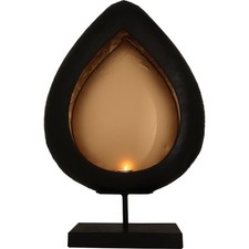 Stand Fensterlicht schwarz