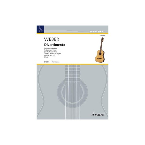 Divertimento für gitarre und - für,