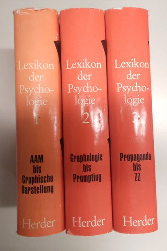 Lexikon der psychologie - der,