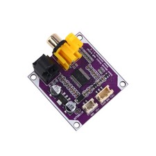 DAC Digital Audio Decoder Board D/A Converter 24-bit 192K Optical Fiber Coaxial
