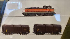 Roco H0 51335 Startset  mit Diesellok  SNCF BB 63000 +2 Wagen +Schienen +Neu