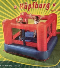 Hüpfburg wie neu 194 x 194 x 143 cm