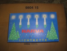 10-er DDR Narva Lichterkette Weihnachtsbaumbeleuchtung Lichtkette