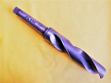 HSS Spiralbohrer Ø 46 mm - MK 4 - L 365 mm - DDR USSR - Konusbohrer Bohrer 