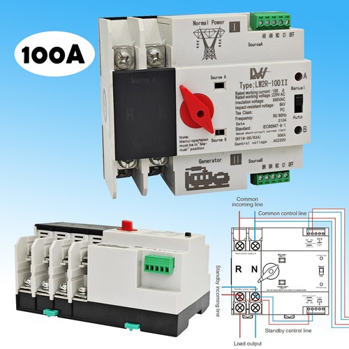 Automatischer lastumschalter - automatischer,