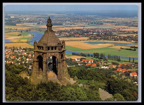 Ansichtskarte porta westfalica - porta,
