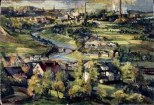 Künstler Ak Klier, Edgar, Zwickau in Sachsen, Panorama, Kalender... - 4625096