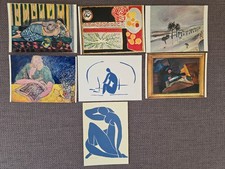 Henri Matisse - 7 Postkarten aus dem Musée Matisse, Nice-Cimiez - Nizza - France