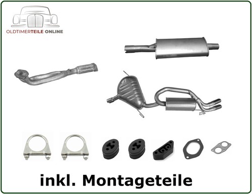 Auspuff set fiat barchetta - set, 183