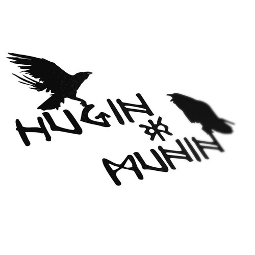 Hugin und munin - hugin, odins