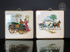 Deko  fliesen, Vintage Steingut fliesen, historische Motive