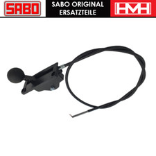 Original SABO Rasenmäher Gaszug kpl. mit Schaltgehäuse | 43cm|47cm | SA34773