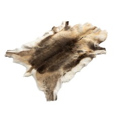 Premium XXXXL Rentierfell Echt Finland, 100% echtes Fell, verschiedene Größen