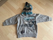 Grauer Kapuzenpulli Jungs Playmobil Gr.92 Top Agent