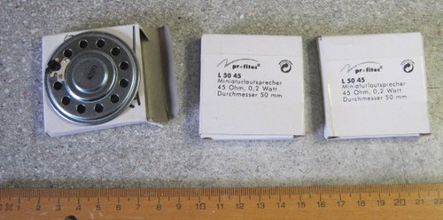 Miniatur lautsprecher - 3x,