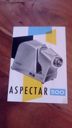 Aspectar 500 diaprojektor - aspectar,