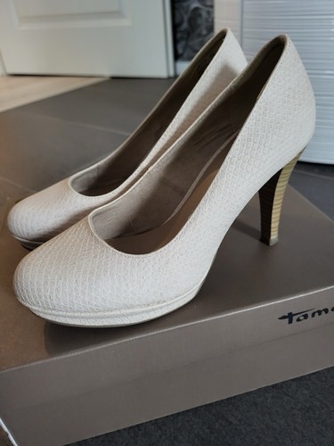 Tamaris pumps high - tamaris, beige