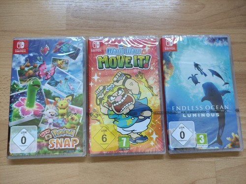 Switch spiele sammlung - 3x,