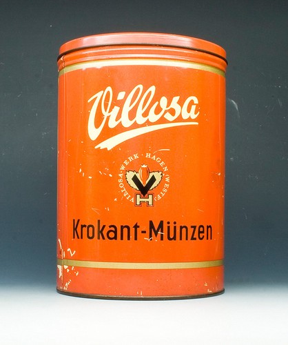 Große blechdose villosa - große,