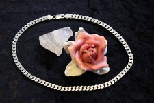 Wunderschöne Silber Halskette Panzerkette 925 Sterlingsilber 16,16g 50 cm Ø3,2mm