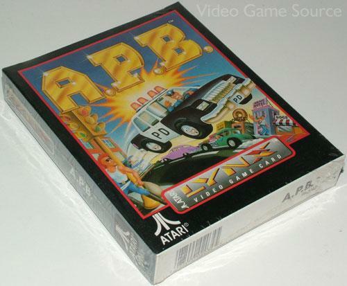 Atari lynx apb - a.p.b., game