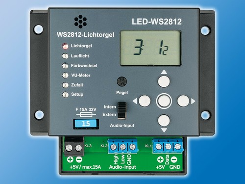 Lichtorgel led ws2812 z b - led-ws2812, z.b