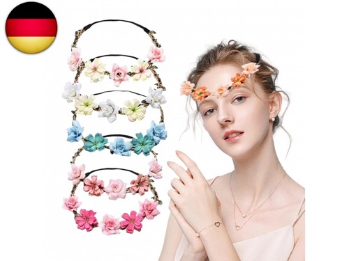 Blumen kranz stirnband - blumen, stirnband,
