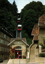 Freiburg , die Standseilbahn