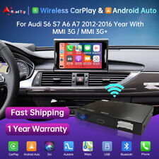 Für Audi A6 A7 MMI3G 2012-2016 Wireless Carplay Android Auto Modul Nachrüstsatz