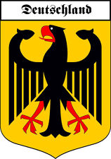 Aufkleber Deutschland Adler Wappen Bundesadler Autoaufkleber Sticker