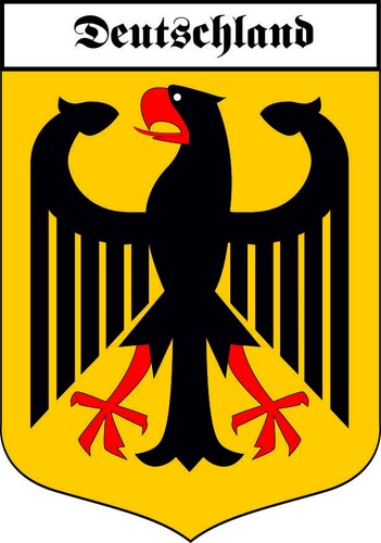 Aufkleber deutschland adler - aufkleber,