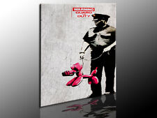 Bild auf Leinwand Banksy Graffiti Street Art  Kunstdruck, Wandbild, k. Poster 35