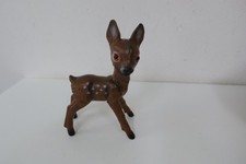 Reh mit Glasaugen Gartenzwerg