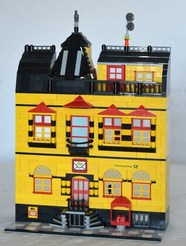 Lego haus post eigenbau - haus, unikat